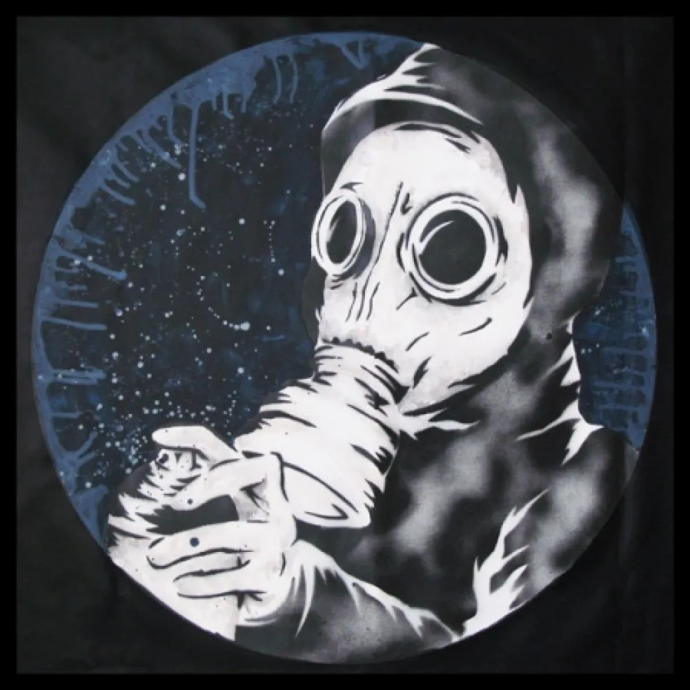 Plakat Zabou - Gaz Mask