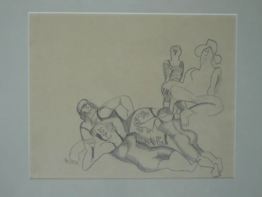 Keine Technische Zadkine - Les baigneuses