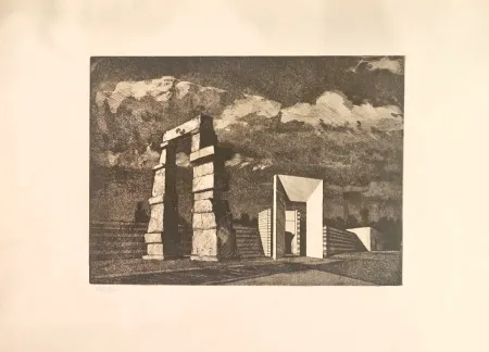 Radierung Zamboni - Senza titolo