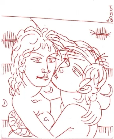 Illustriertes Buch Zancanaro - Amen. Per una donna. Per Euridice