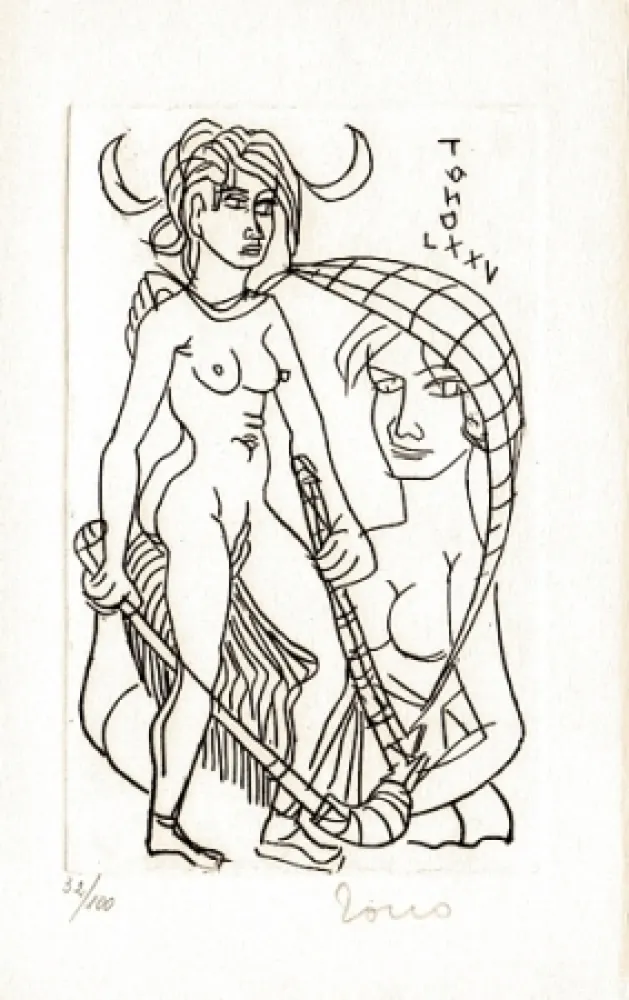 Illustriertes Buch Zancanaro - Nel segno del pavone e altri racconti