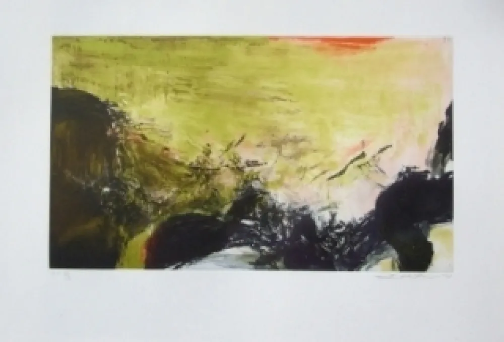 Radierung Und Aquatinta Zao - 302 A