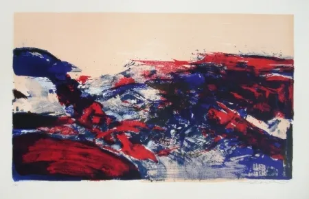 Lithographie Zao - A la gloire de l'image 274