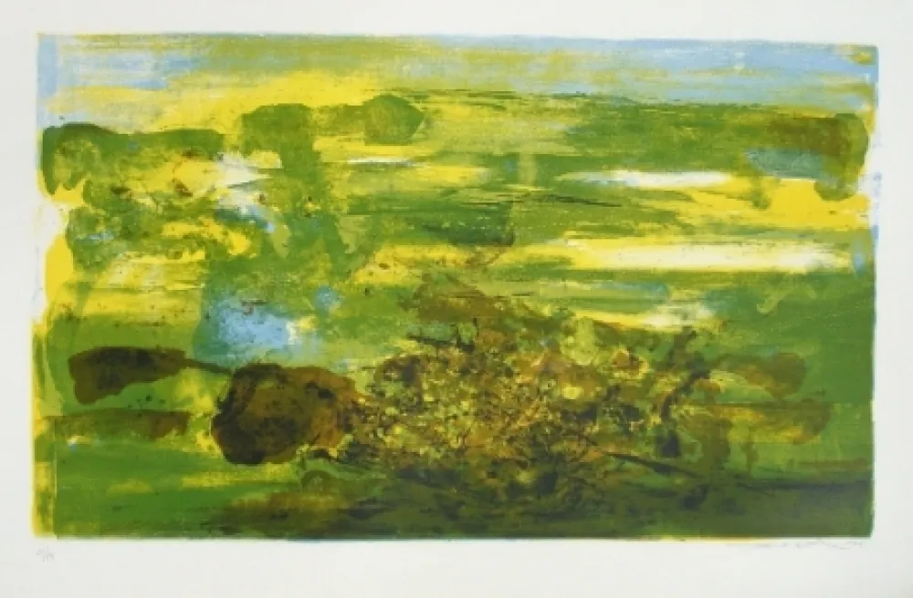 Lithographie Zao - A la gloire de l'image 275