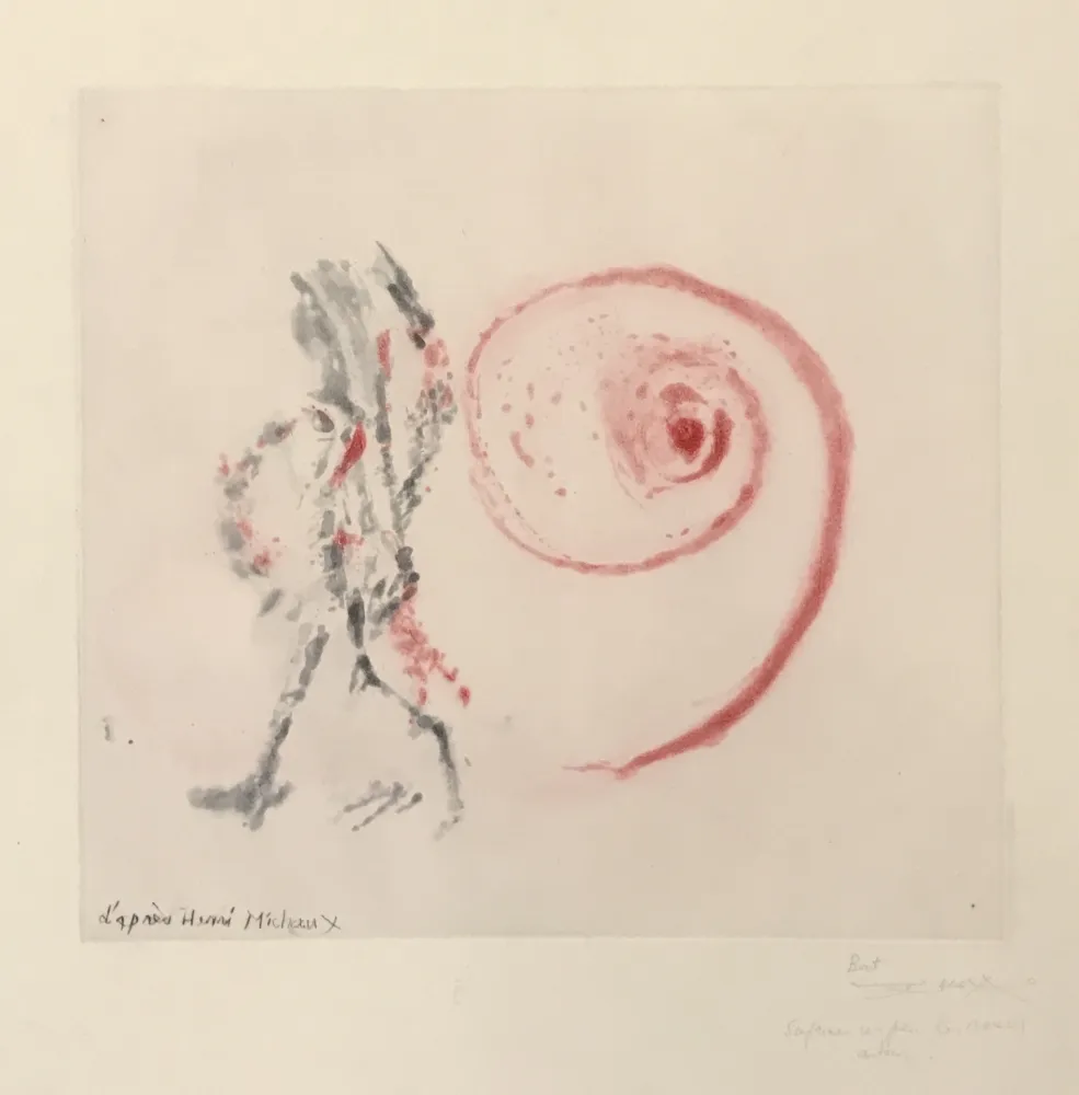 Radierung Und Aquatinta Zao - Annonciation and Moments (380)