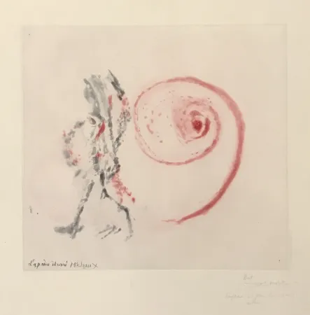 Radierung Und Aquatinta Zao - Annonciation and Moments (380)