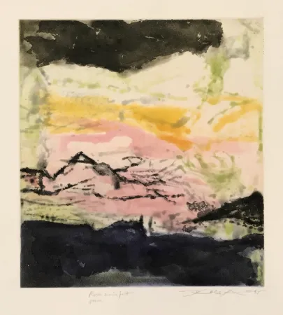 Radierung Und Aquatinta Zao - Annonciation and Moments (386)