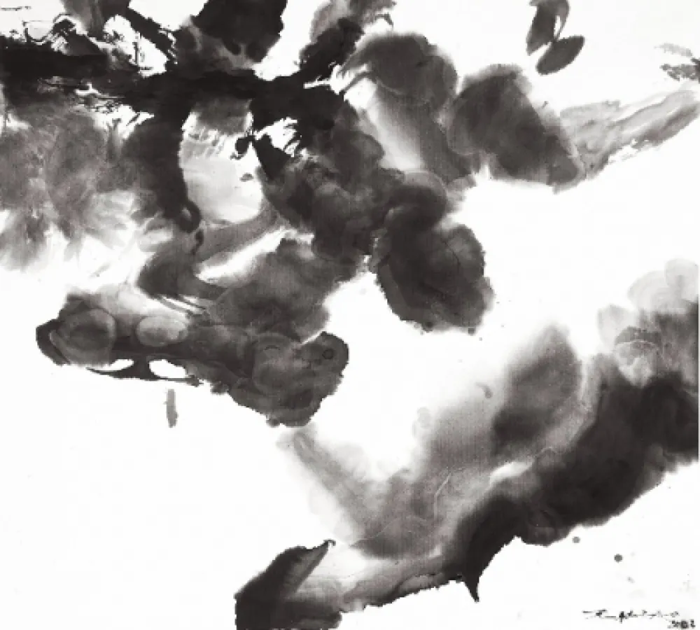 Radierung Und Aquatinta Zao - Composition sans titre 2