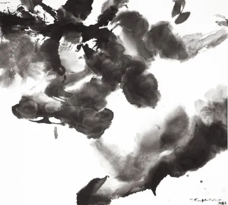 Radierung Und Aquatinta Zao - Composition sans titre 2