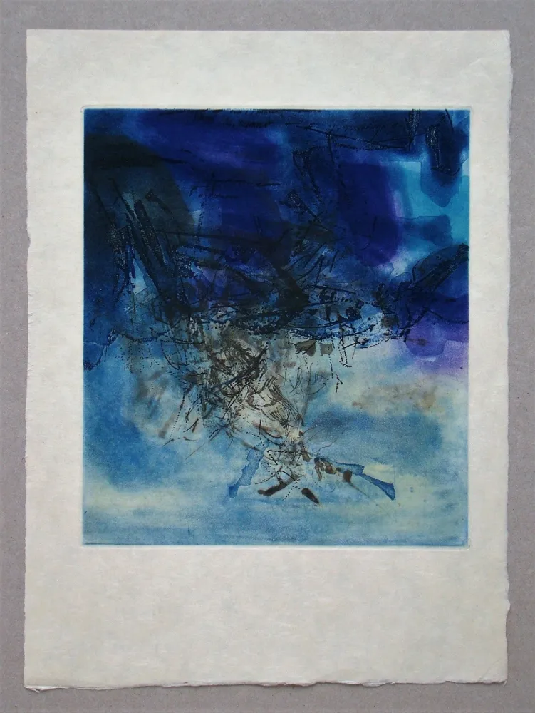 Radierung Zao - L'Étang