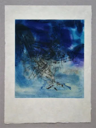 Radierung Zao - L'Étang