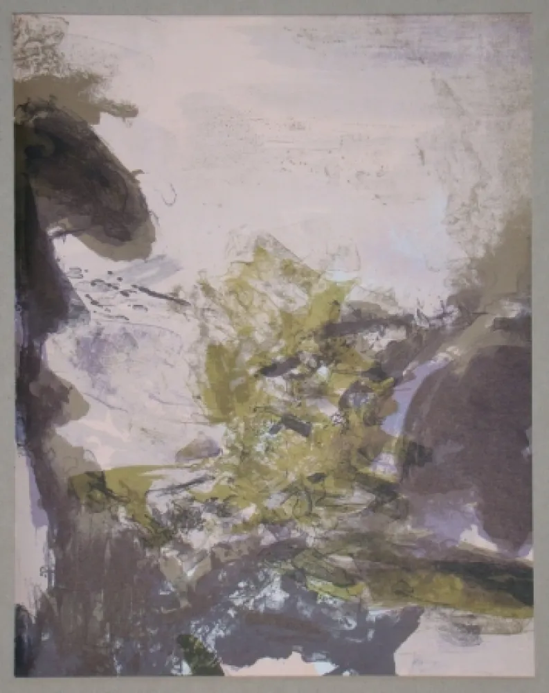 Lithographie Zao - Lithographie pour XXe Siècle