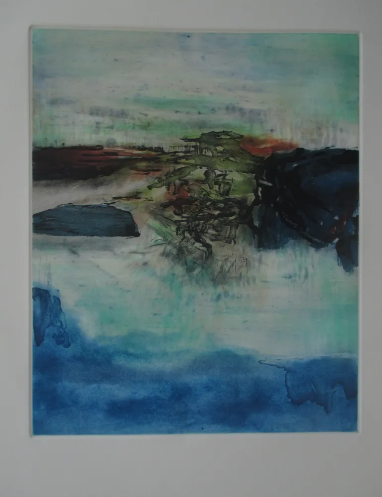 Radierung Und Aquatinta Zao - Moderna Mästare