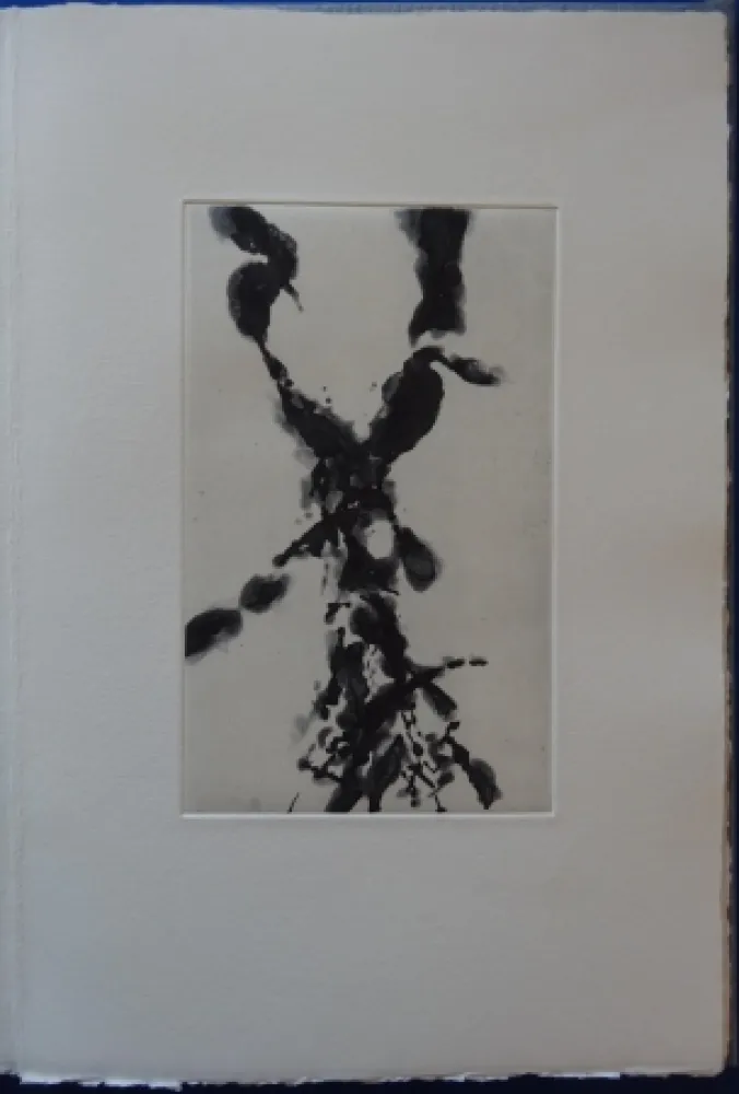 Radierung Zao - Rompre le cri (2 etchings)