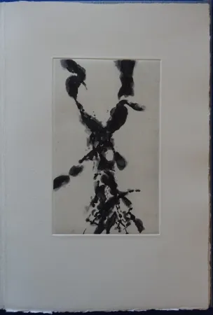 Radierung Zao - Rompre le cri (2 etchings)