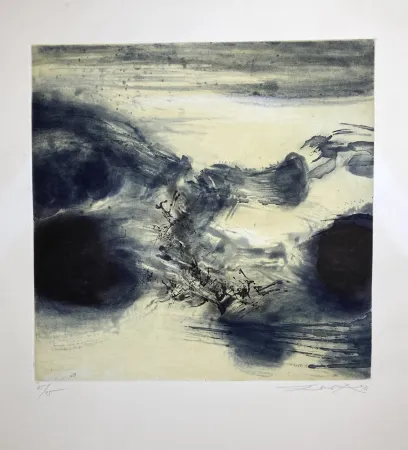 Radierung Zao - Sans titre, 1973 