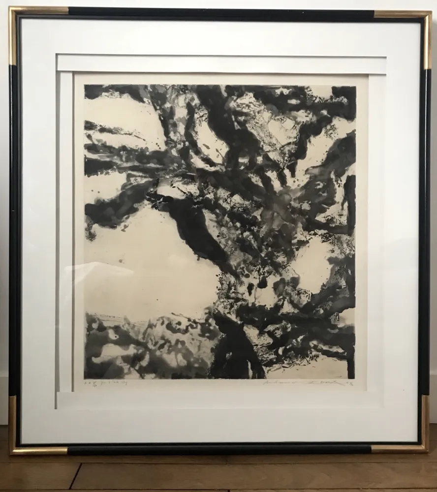 Radierung Und Aquatinta Zao - Sans titre (Agerup 360)