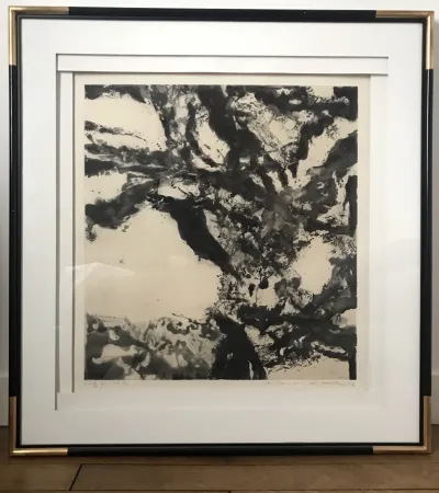 Radierung Und Aquatinta Zao - Sans titre (Agerup 360)