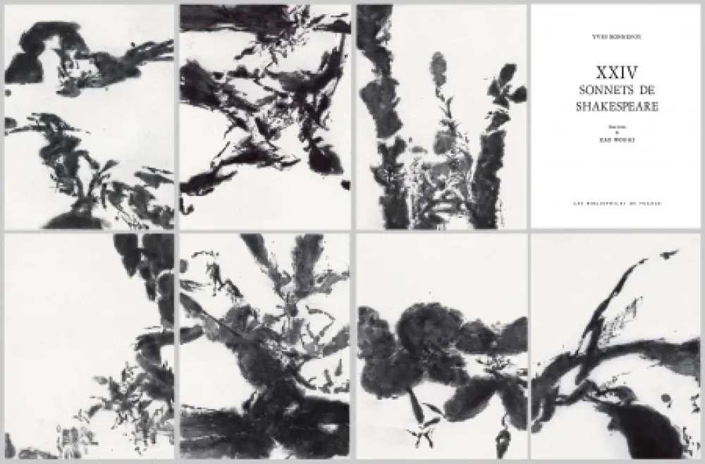 Radierung Und Aquatinta Zao - Vingt-quatre premiers sonnets de Shakespeare dans la traduction de Yves Bonnefoy