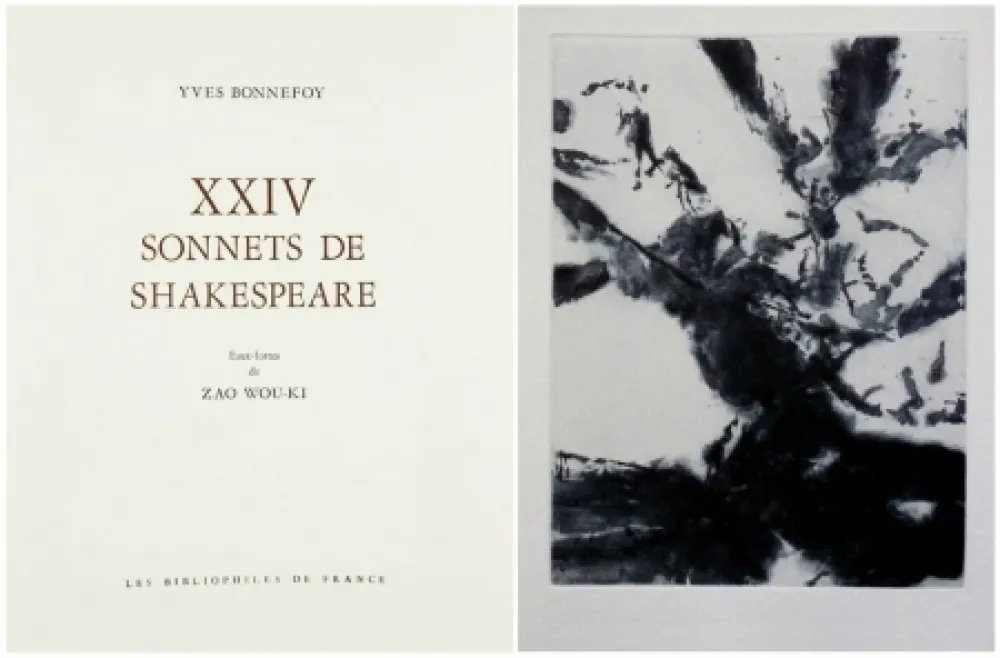 Radierung Und Aquatinta Zao - XXIV SONNETS DE SHAKESPEARE