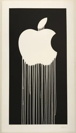 Siebdruck Zevs - Liquidated Apple