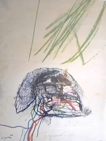 Lithographie Zigaina - Senza titolo