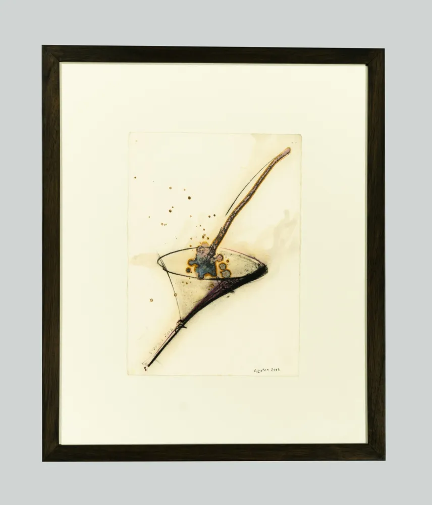 Monotypie Zorio - Senza titolo (calice)