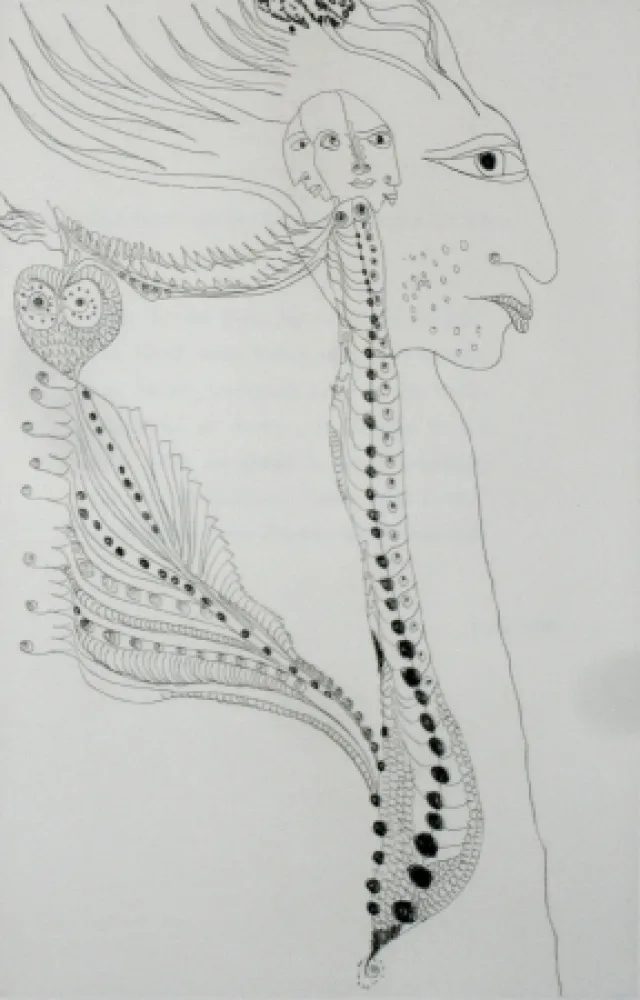 Radierung Und Aquatinta Zurn - Oracles et spectacles 6