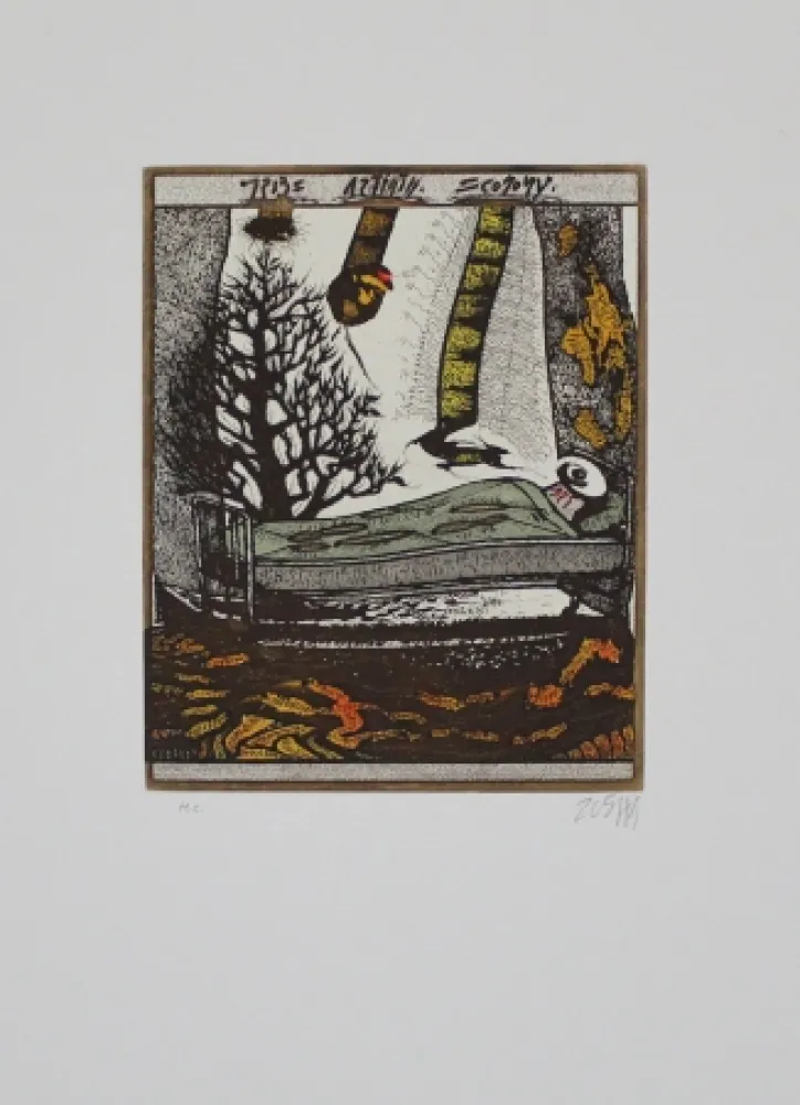 Radierung Und Aquatinta Zush - Asickart