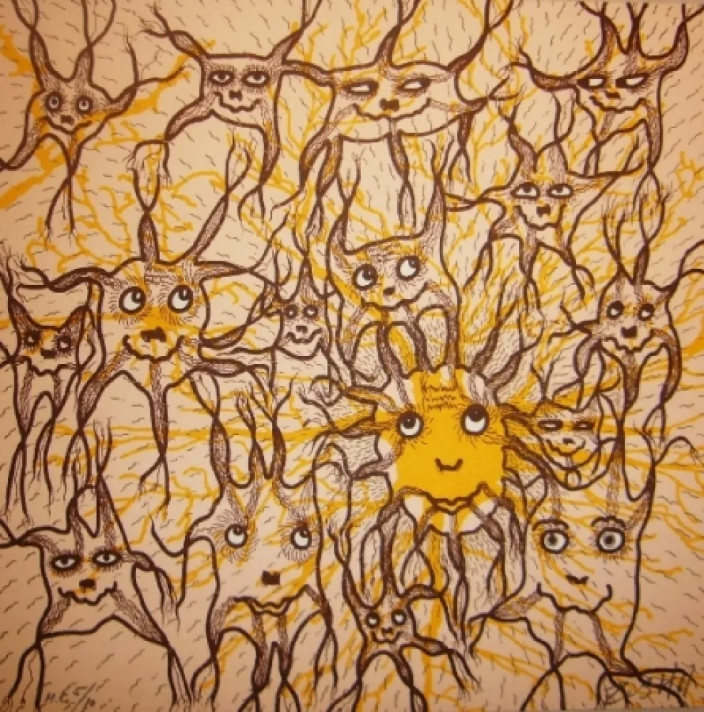 Radierung Zush - Cambio 16