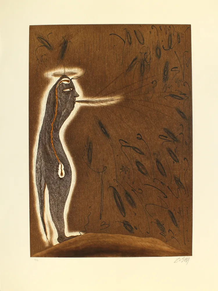 Radierung Und Aquatinta Zush - Dafat