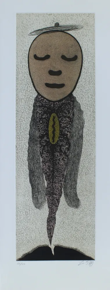 Radierung Und Aquatinta Zush - Gluno