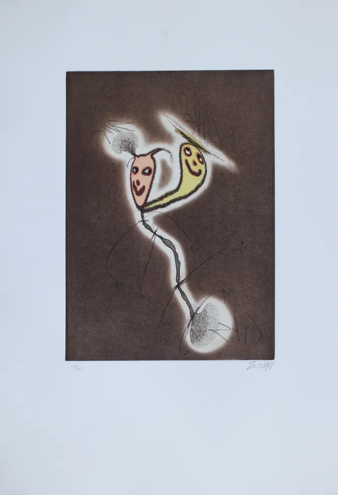 Radierung Und Aquatinta Zush - Goobad