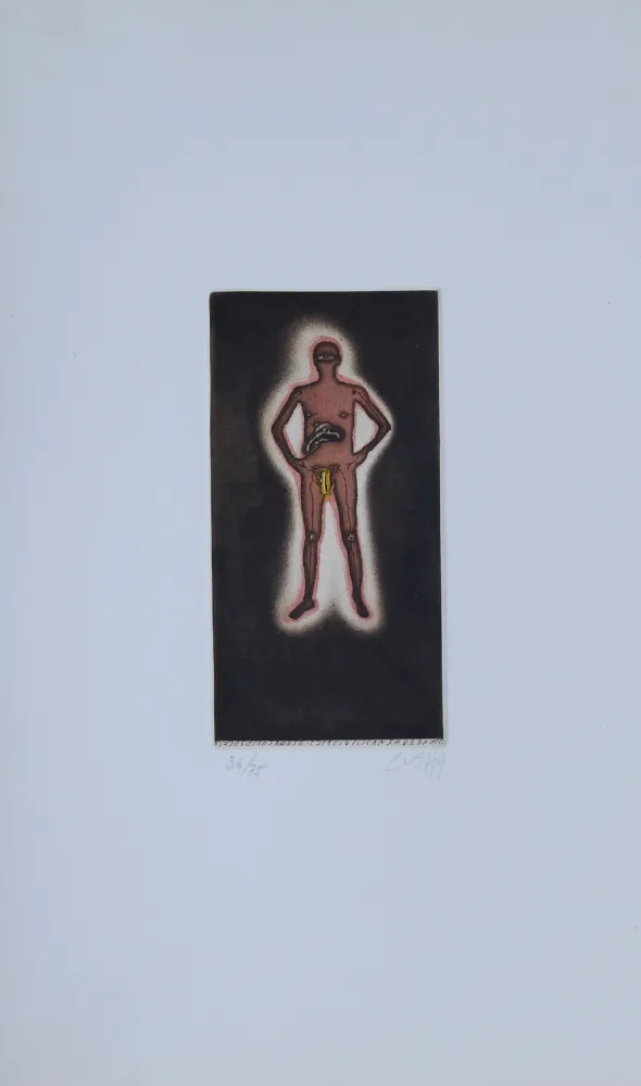 Radierung Und Aquatinta Zush - Nando E.M.S.