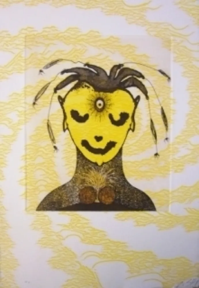 Radierung Zush - Sans titre