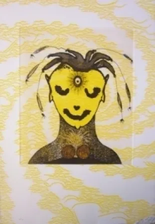 Radierung Zush - Sans titre